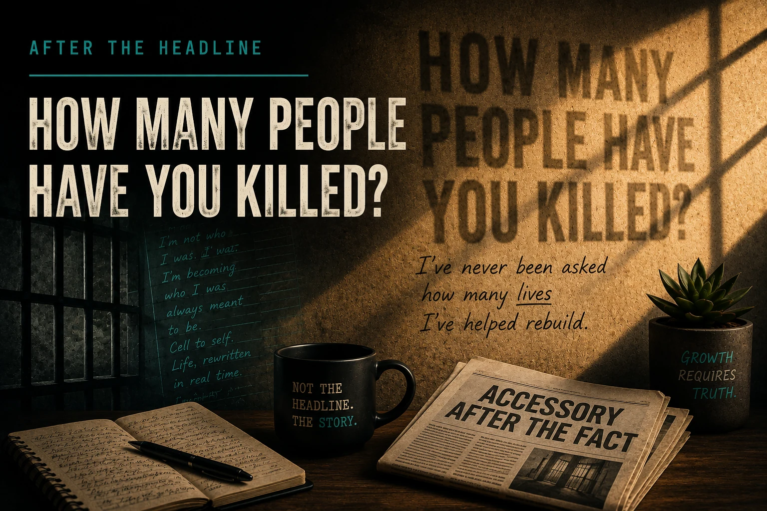 newspaper headline