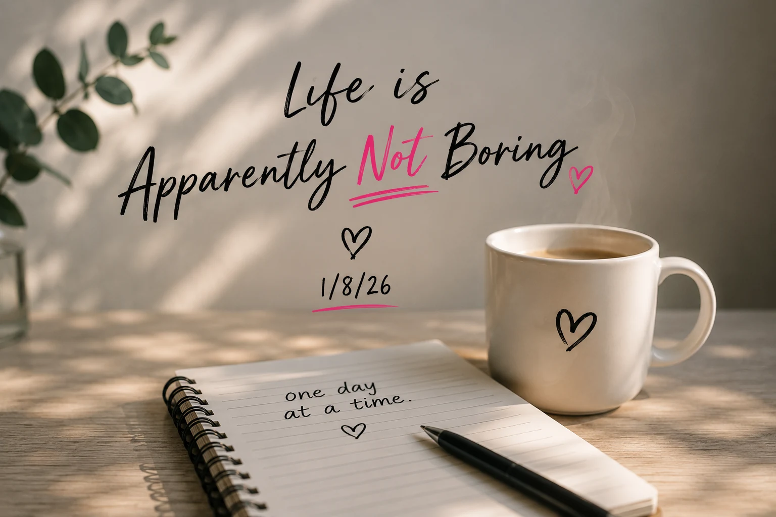 Not a boring life